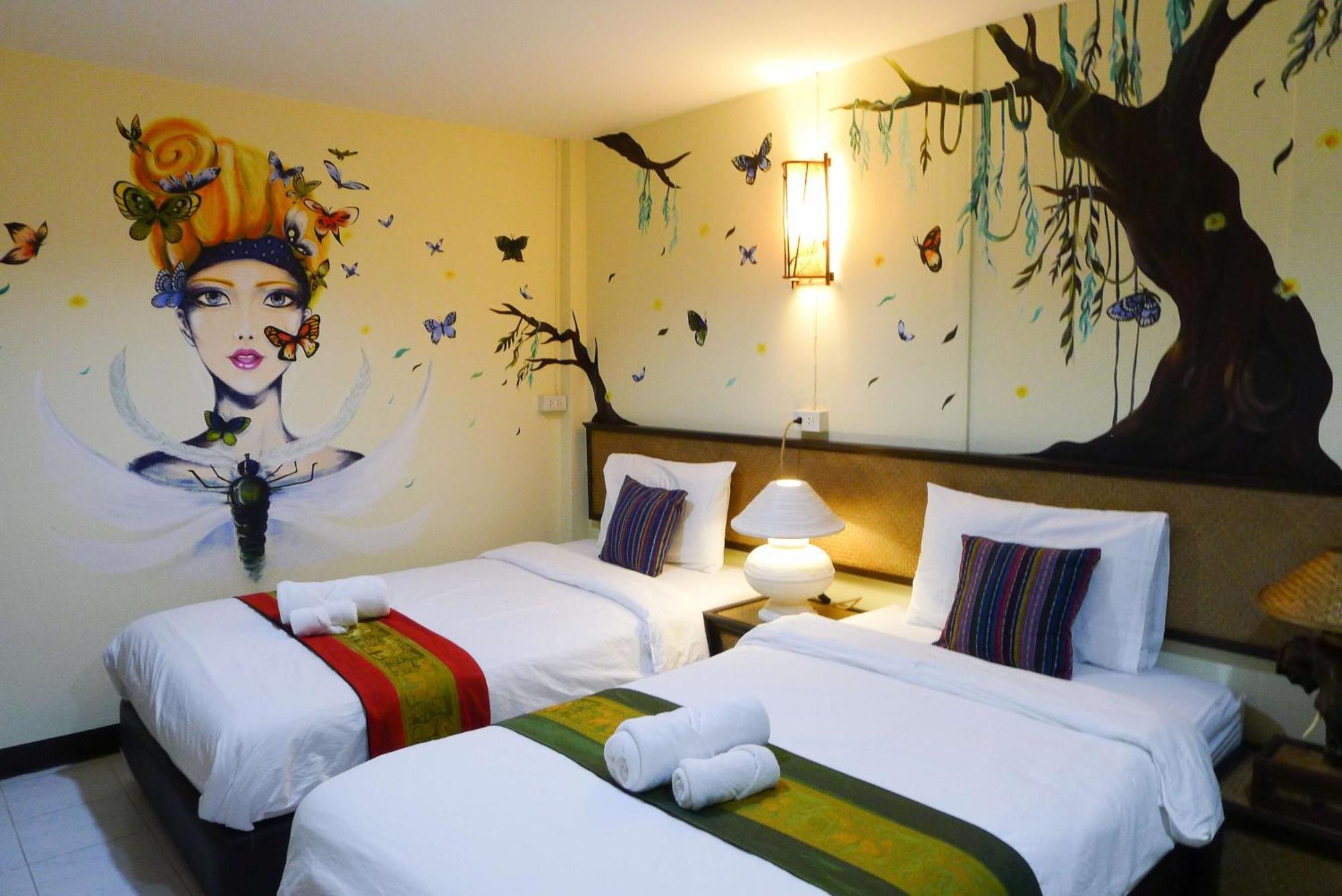 Dream Garden Villa Hotel Night Bazaar Chiangmai Chiang Mai Exteriör bild